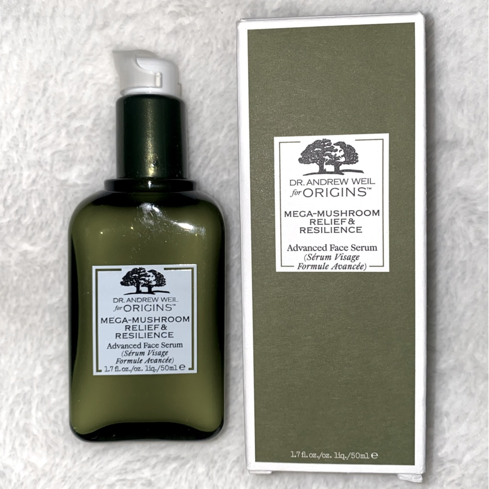 Origins Mega-Mushroom Relief & Resilience Advanced Face Serum NIB
